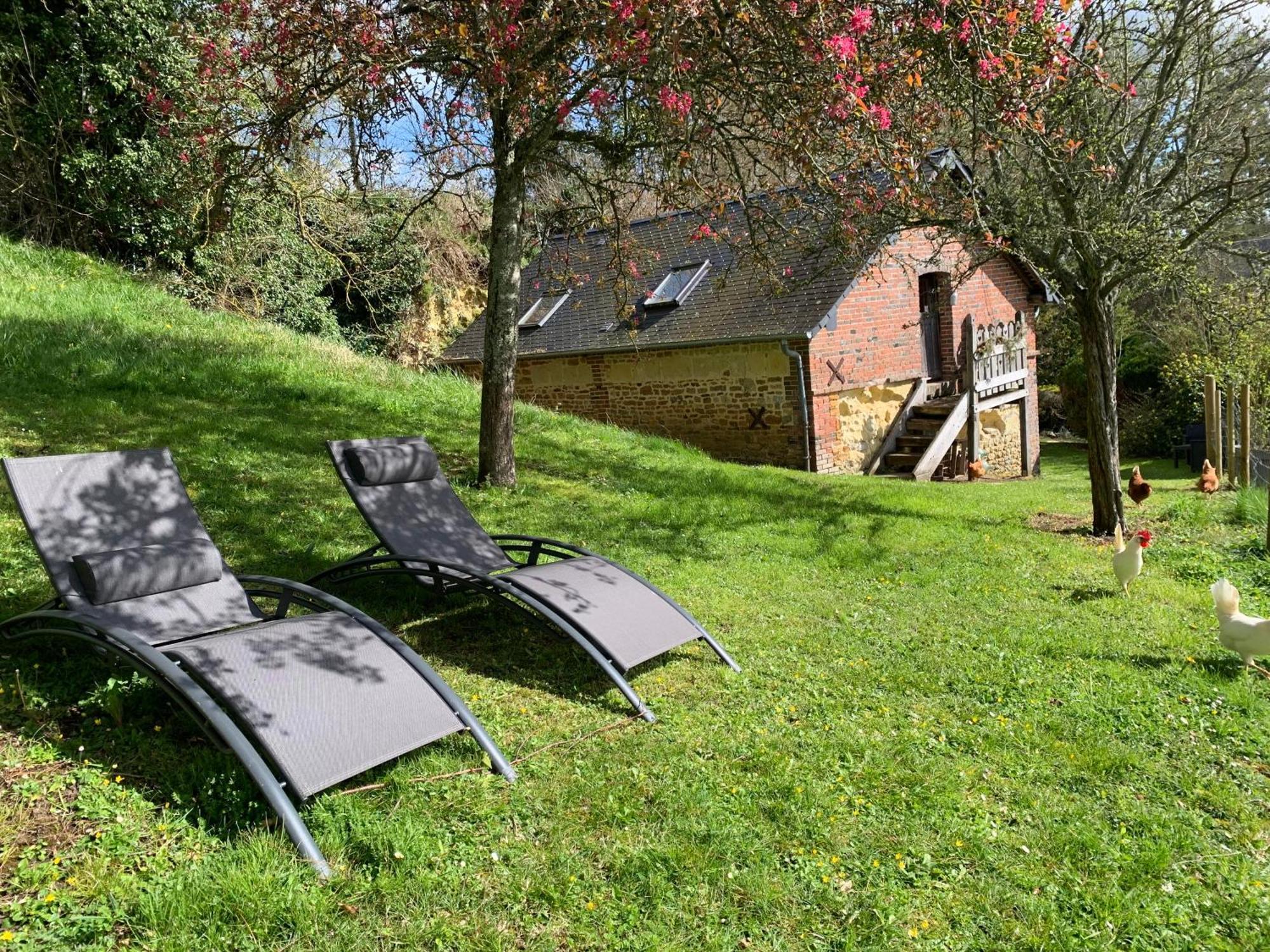 Gite "Le Refuge" Dans Un Domaine De 7Ha Au Calme Vimoutiers Dış mekan fotoğraf